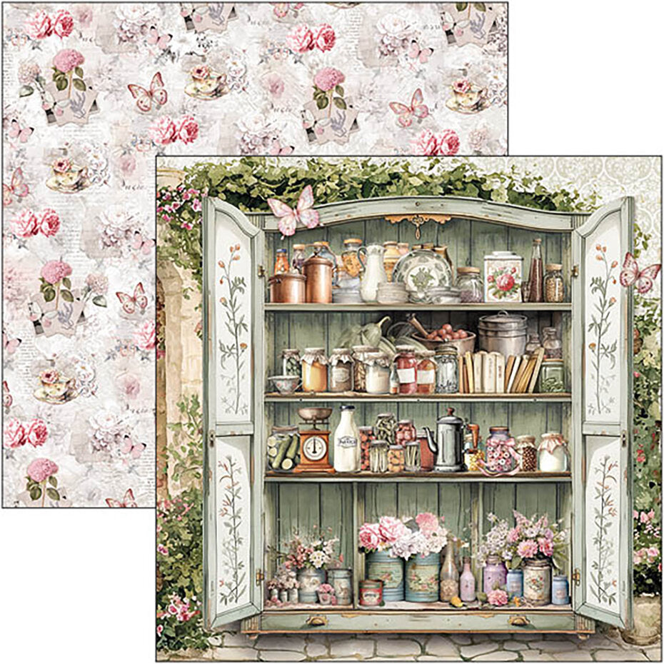 Ciao Bella Timeless Moments 8x8 Inch Paper Pad (12pcs) (CBH083)