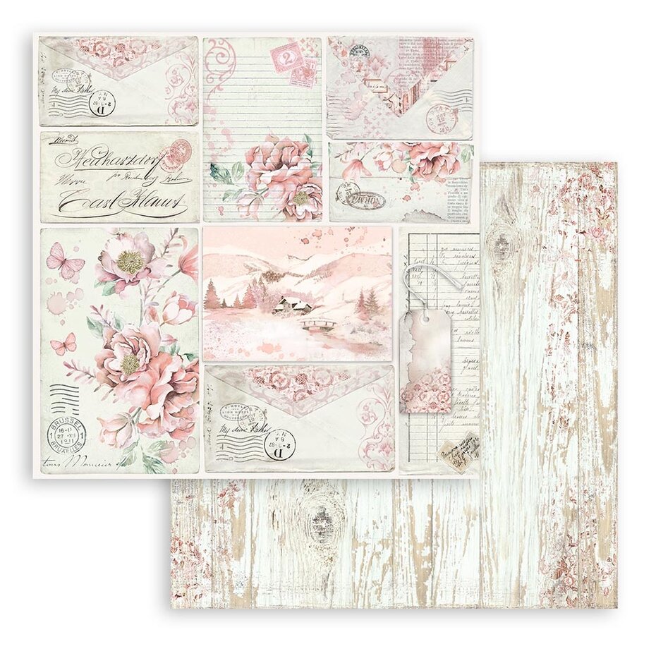 Stamperia Roseland 8x8 Inch Paper Pack (SBBS85)