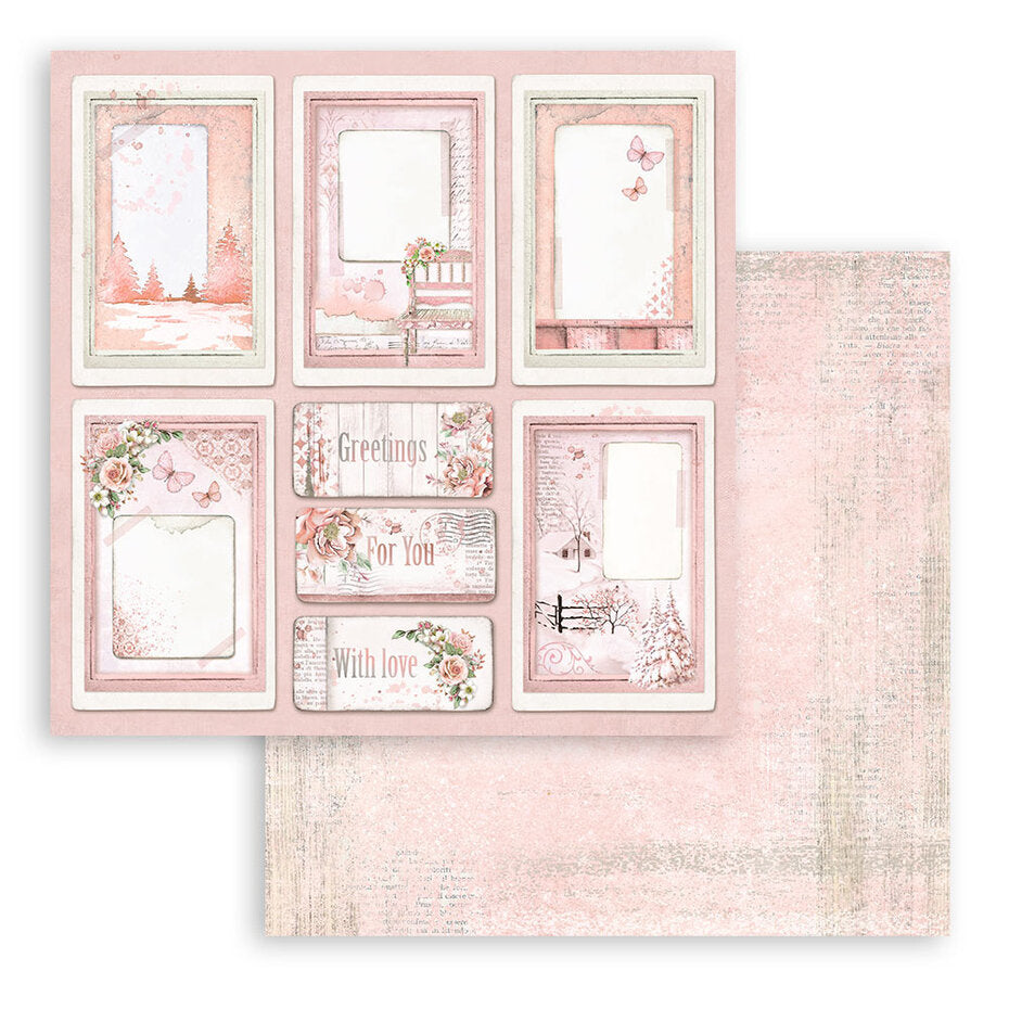 Stamperia Roseland 8x8 Inch Paper Pack (SBBS85)