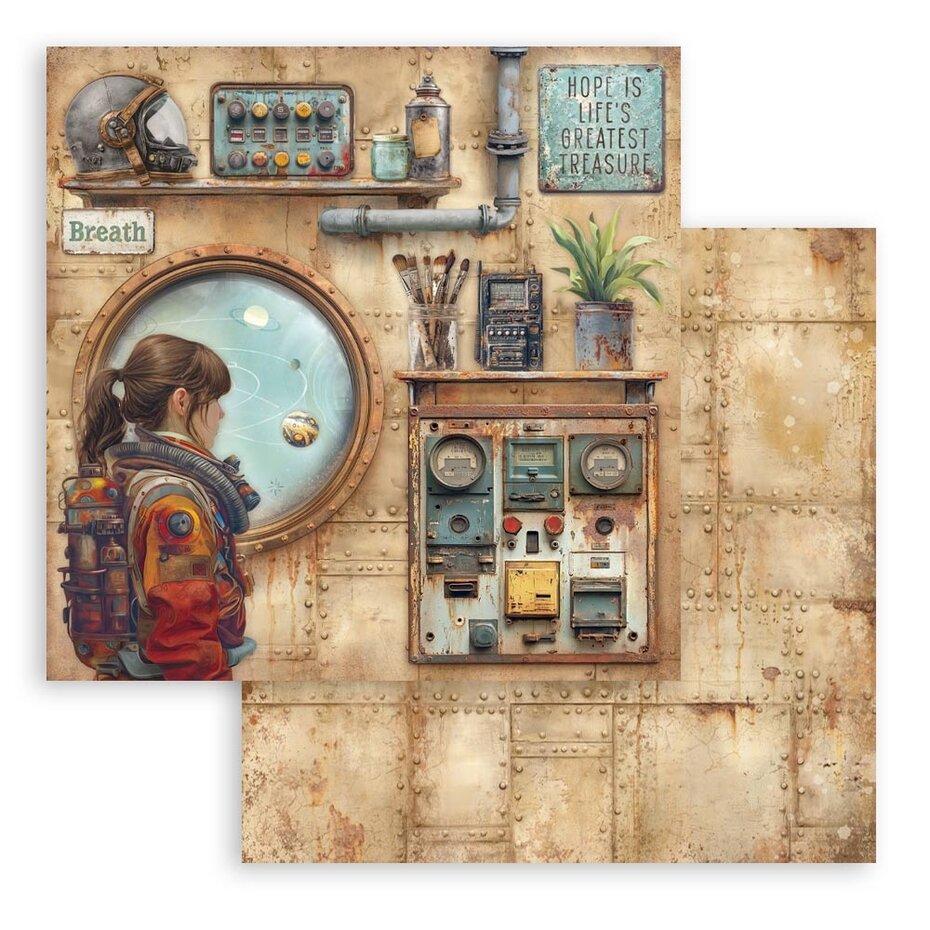 Stamperia A New Beginning 8x8 Inch Paper Pack (Double Face) (SBBS140)