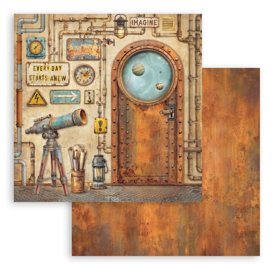 Stamperia A New Beginning 8x8 Inch Paper Pack (Double Face) (SBBS140)