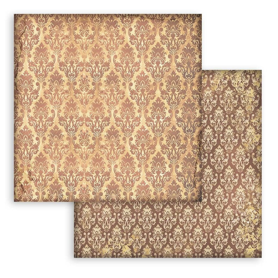 Stamperia Alterego 8x8 Inch Paper Pack Maxi Backgrounds Selection (SBBS117)
