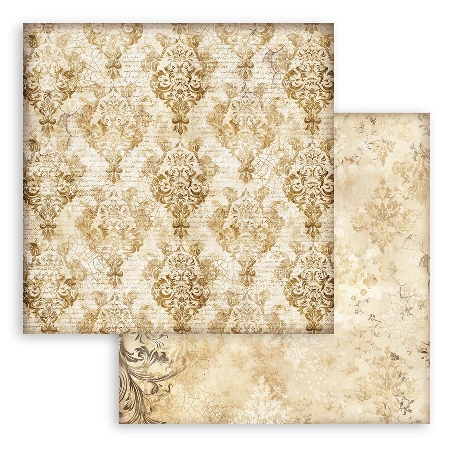 Stamperia Alterego 8x8 Inch Paper Pack Maxi Backgrounds Selection (SBBS117)