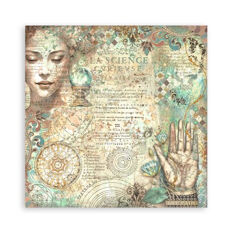 Stamperia Fortune 8x8 Inch Paper Pack (Single Face) (SBBSXB03)