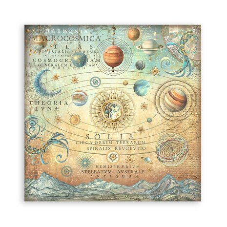 Stamperia Fortune 8x8 Inch Paper Pack (Single Face) (SBBSXB03)
