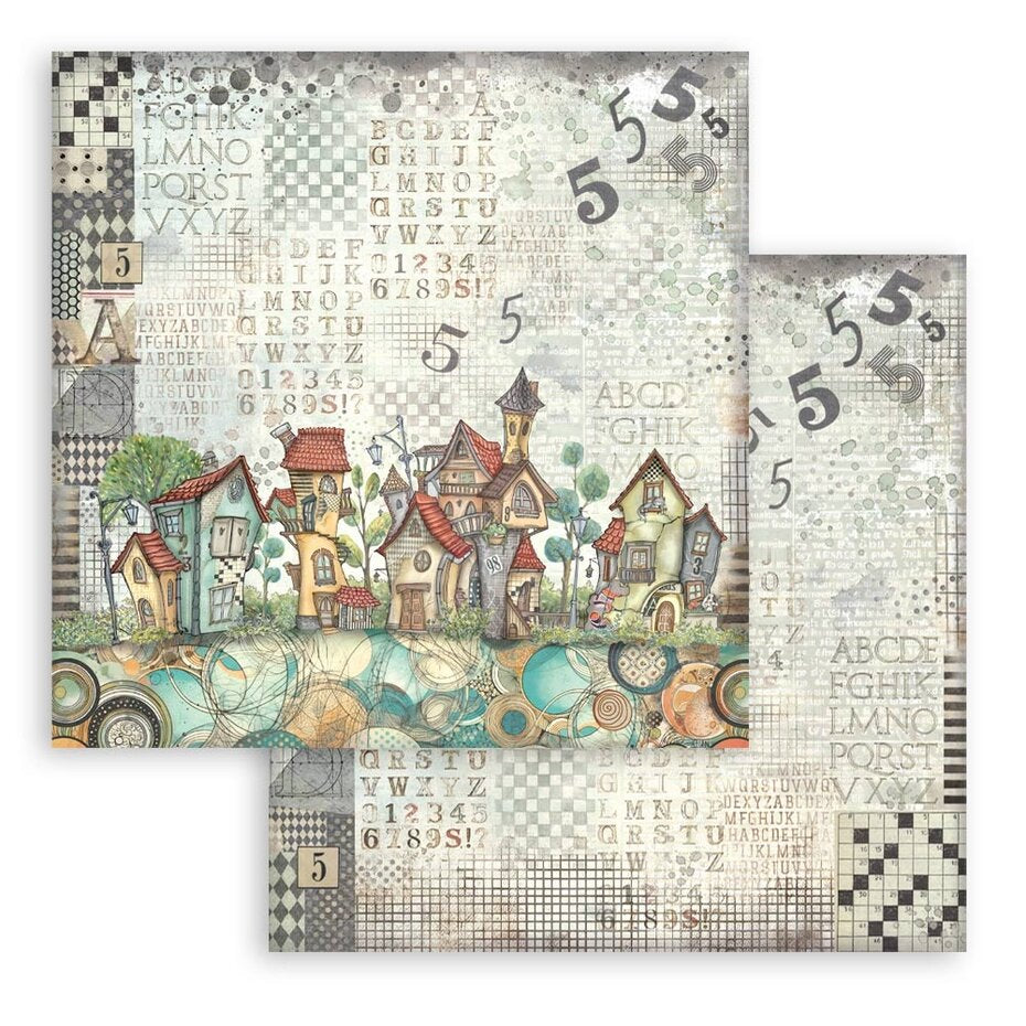 Stamperia Furry Friends 8x8 Inch Paper Pack (SBBS132)