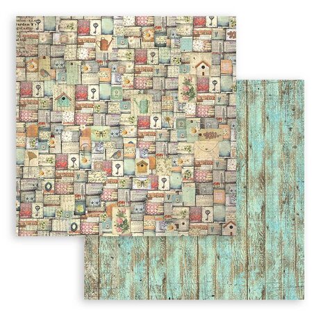 Stamperia Garden 8x8 Inch Paper Pack (SBBS104)