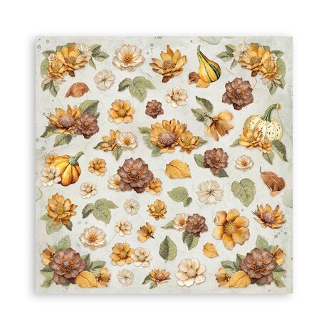 Stamperia Golden Harmony 8x8 Inch Paper Pack (SBBS114)