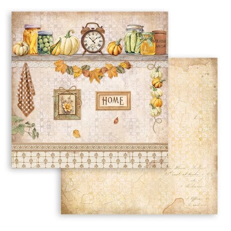 Stamperia Golden Harmony 8x8 Inch Paper Pack (SBBS114)