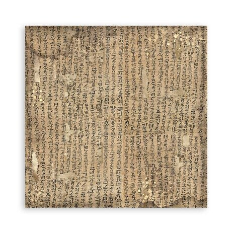 Stamperia Land of Pharaohs Backgrounds 8x8 Inch Paper Pack (SBBS106)