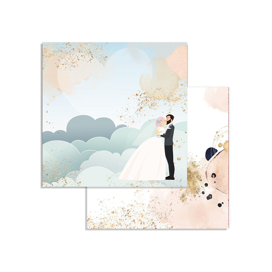 Stamperia Love Story 8x8 Inch Paper Pack (SBBS22)