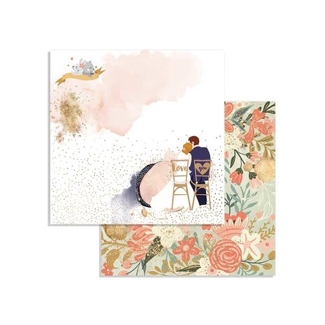 Stamperia Love Story 8x8 Inch Paper Pack (SBBS22)