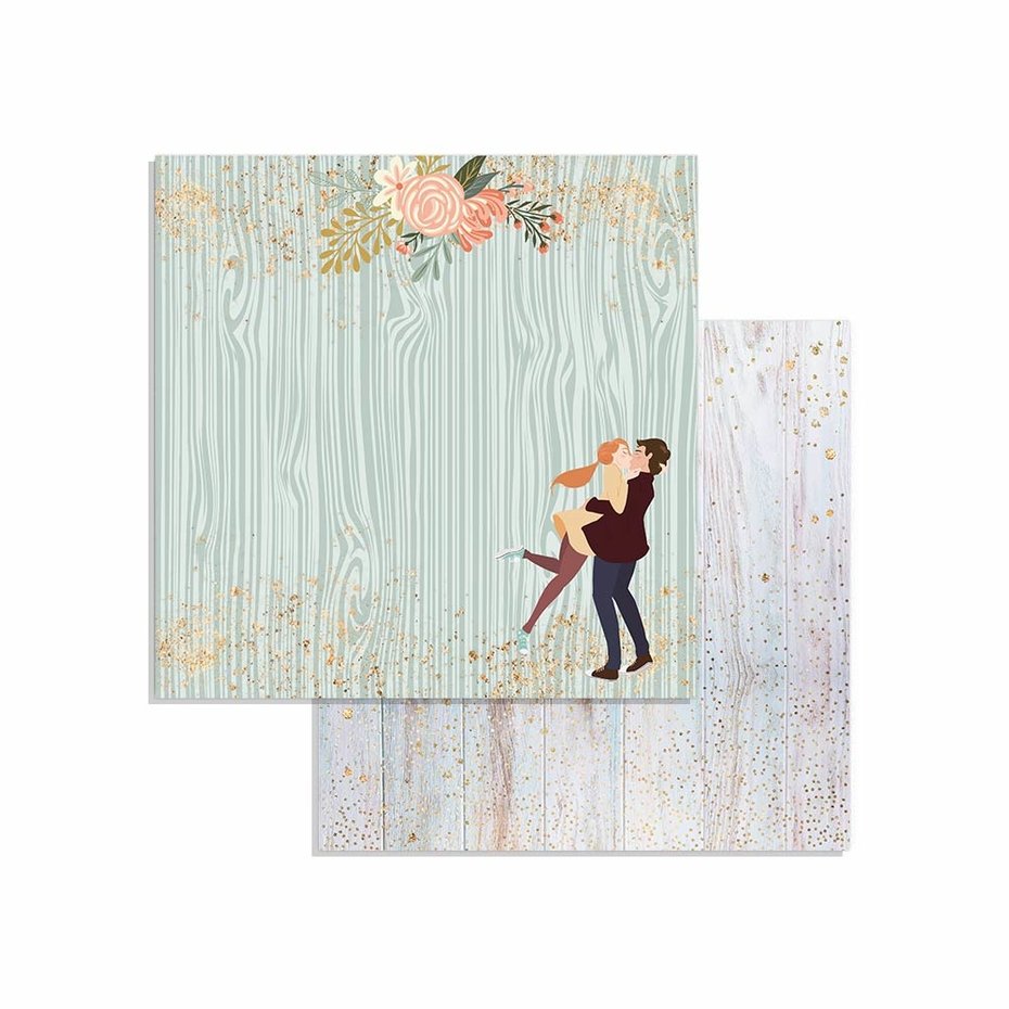 Stamperia Love Story 8x8 Inch Paper Pack (SBBS22)