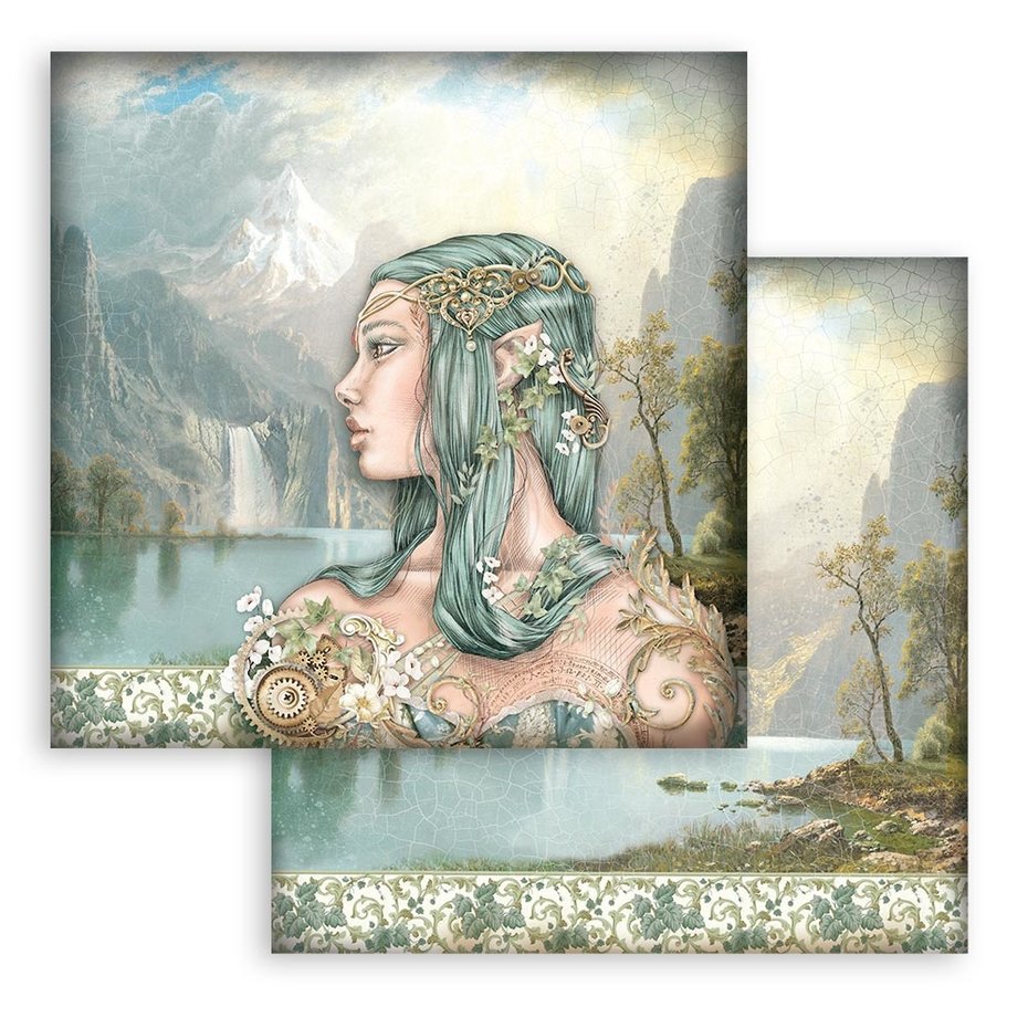 Stamperia Magic Forest 8x8 Inch Paper Pack (SBBS78)