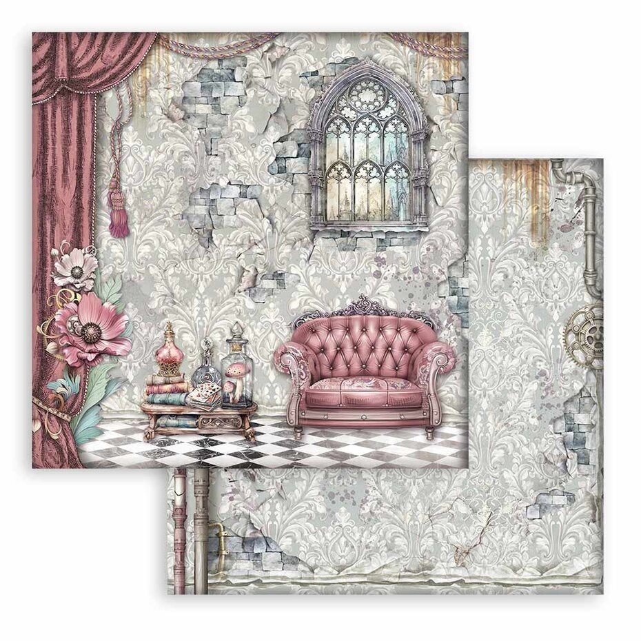 Stamperia Master of Magic 8x8 Inch Paper Pack (SBBS122)