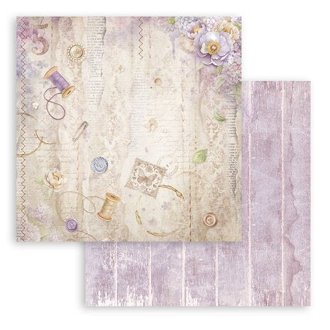Stamperia Quiet Days 8x8 Inch Paper Pack (SBBS134)