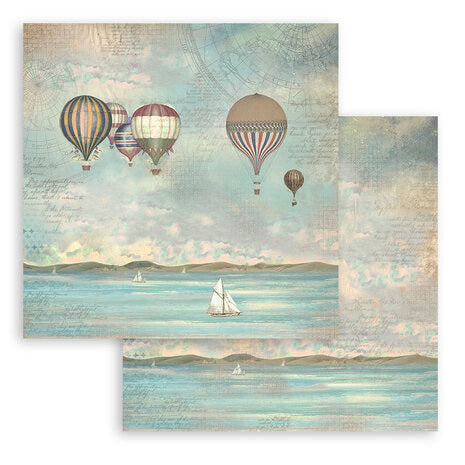 Stamperia Sea Land 8x8 Inch Paper Pack (SBBS101)