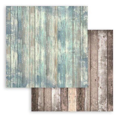 Stamperia Sea Land 8x8 Inch Paper Pack (SBBS101)