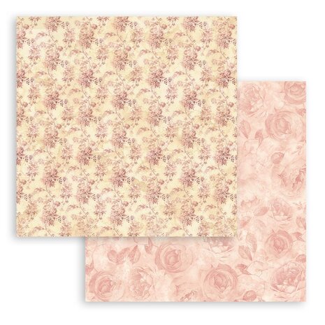 Stamperia Shabby Rose 8x8 Inch Paper Pack (SBBS107)