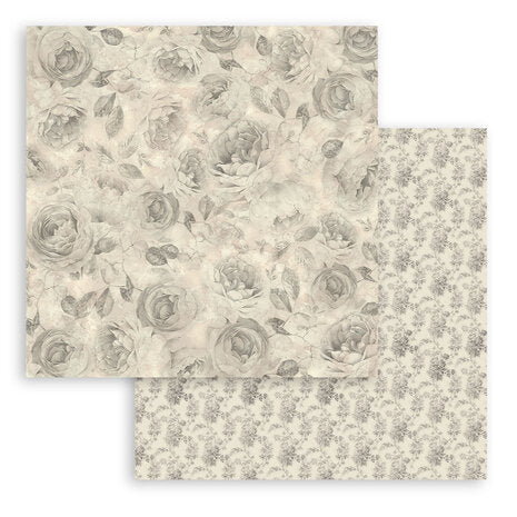 Stamperia Shabby Rose 8x8 Inch Paper Pack (SBBS107)