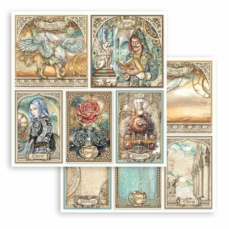 Stamperia Sir Vagabond in Fantasy World 8x8 Inch Paper Pack (SBBS98)