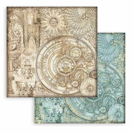 Stamperia Sir Vagabond in Fantasy World Backgrounds 8x8 Inch Paper Pack (SBBS99)