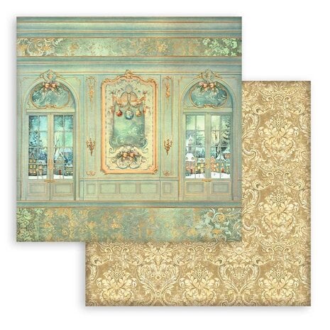 Stamperia The Nutcracker 8x8 Inch Paper Pack Backgrounds Selection (SBBS113)