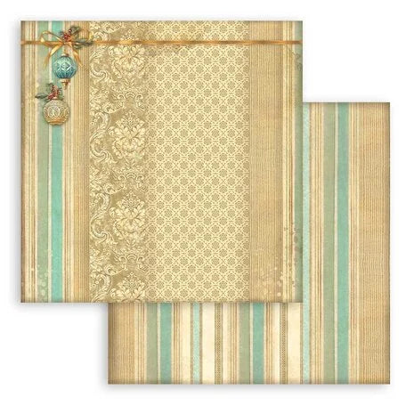 Stamperia The Nutcracker 8x8 Inch Paper Pack Backgrounds Selection (SBBS113)