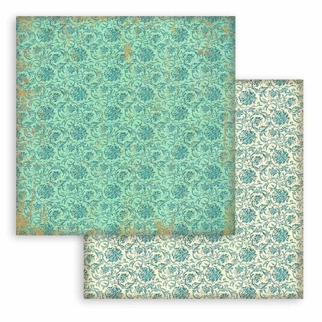 Stamperia The Nutcracker 8x8 Inch Paper Pack Backgrounds Selection (SBBS113)