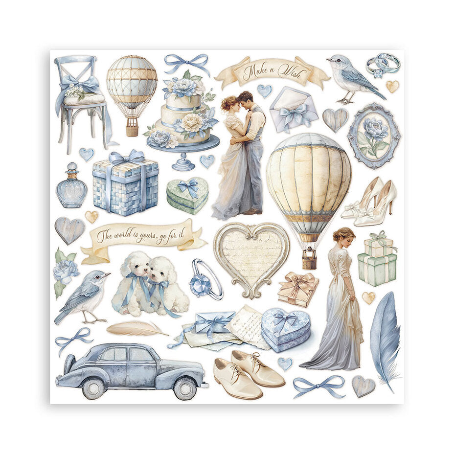 Stamperia Timeless 8x8 Inch Paper Pack (SBBS127)