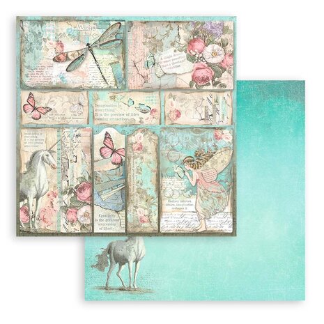 Stamperia Wonderland 8x8 Inch Paper Pack (SBBS109)