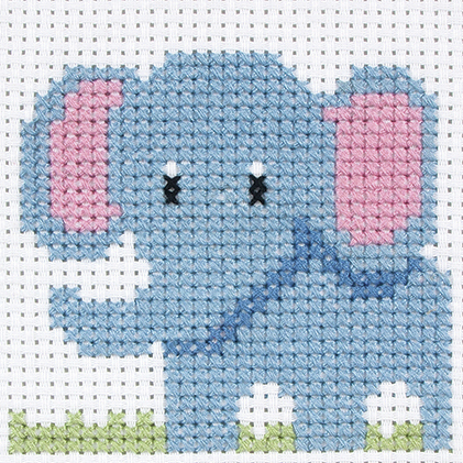 Elephant - Anchor 1st Counted Cross Stitch Kit 3690000\10018