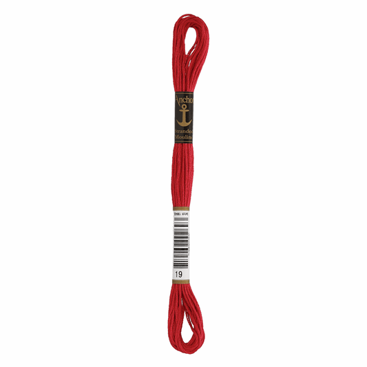 Anchor Stranded Cotton 0019  - Embroidery Thread