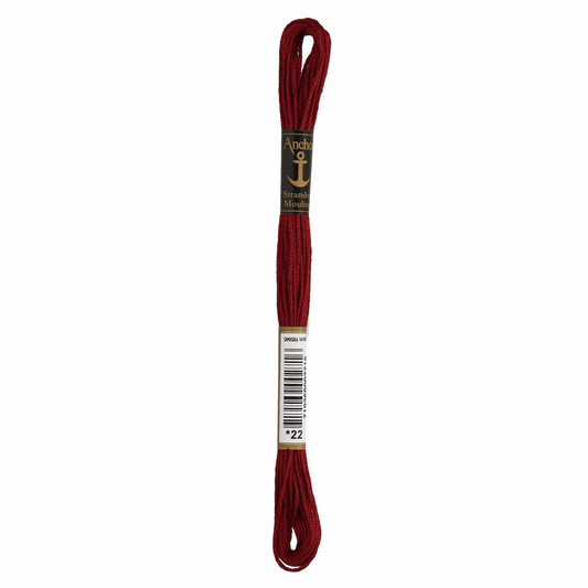 Anchor Stranded Cotton 0022  - Embroidery Thread