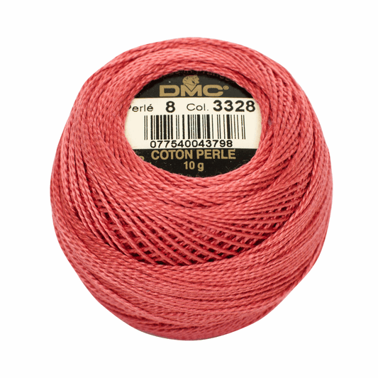 DMC Pearl Cotton Size 8 - 80m Ball - 3328