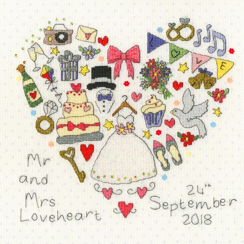 The Big Day!- Bothy Threads Cross Stitch Kit XWS11