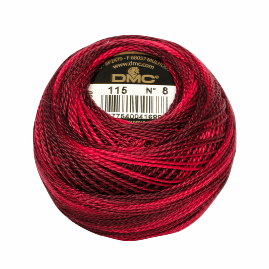 DMC Pearl Cotton Size 8 - 80m Ball - 0115