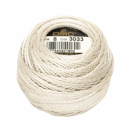 DMC Pearl Cotton Size 8 - 80m Ball - 3033