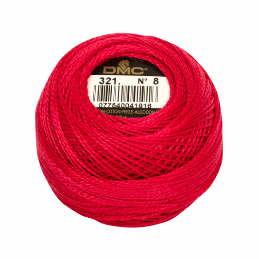 DMC Pearl Cotton Size 8 - 80m Ball - 0321