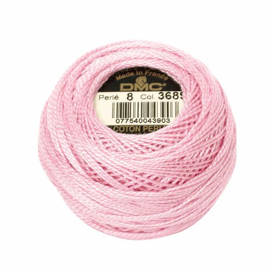 DMC Pearl Cotton Size 8 - 80m Ball - 3689