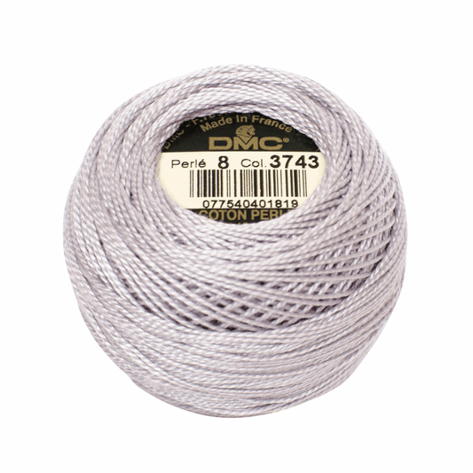 DMC Pearl Cotton Size 8 - 80m Ball - 3743