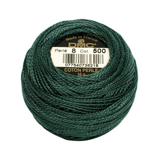 DMC Pearl Cotton Size 8 - 80m Ball - 0500