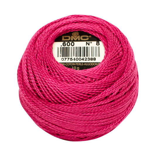 DMC Pearl Cotton Size 8 - 80m Ball - 0600