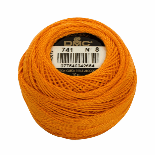 DMC Pearl Cotton Size 8 - 80m Ball - 0741