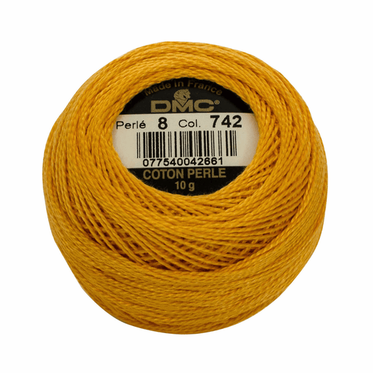 DMC Pearl Cotton Size 8 - 80m Ball - 0742