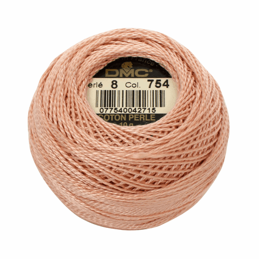 DMC Pearl Cotton Size 8 - 80m Ball - 0754