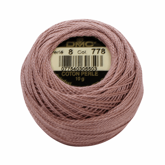 DMC Pearl Cotton Size 8 - 80m Ball - 0778