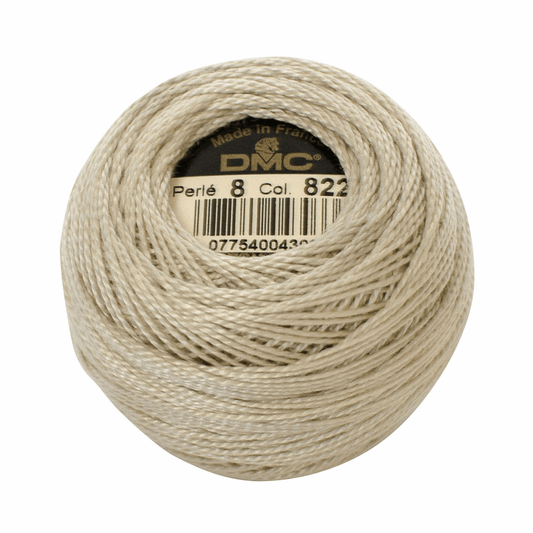 DMC Pearl Cotton Size 8 - 80m Ball - 0822