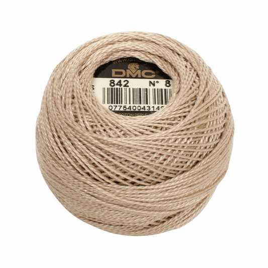 DMC Pearl Cotton Size 8 - 80m Ball - 0842