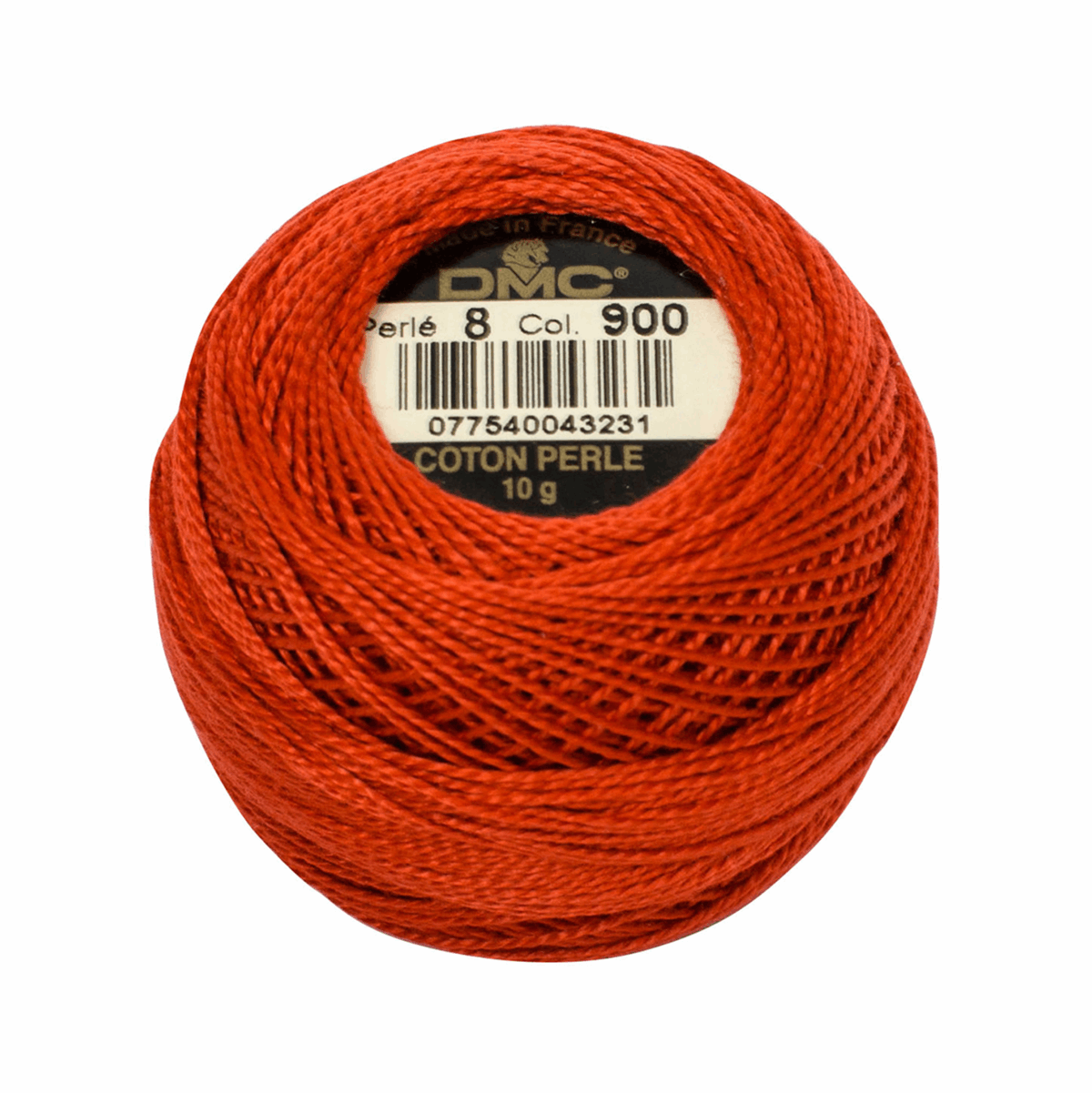 DMC Pearl Cotton Size 8 - 80m Ball - 0900